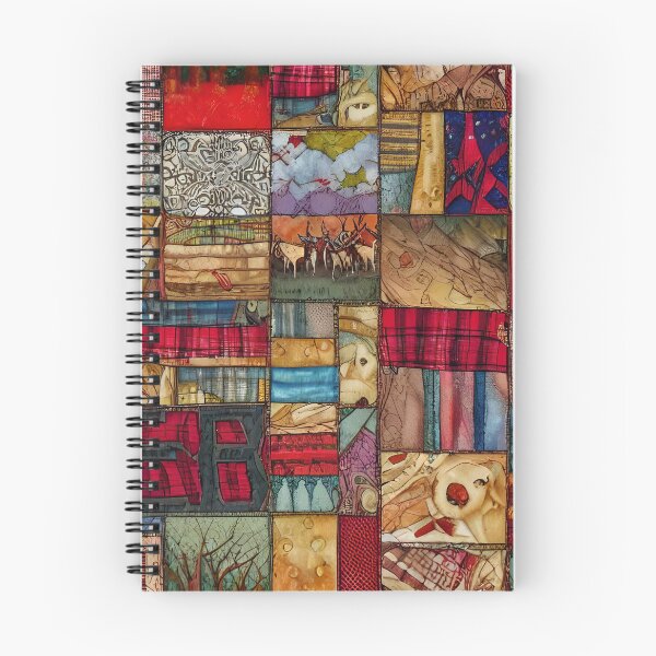 Item preview, Abstract Colorful Patchwork Simulated Quilt Pattern designed and sold by Sweet  Zoe Shop.