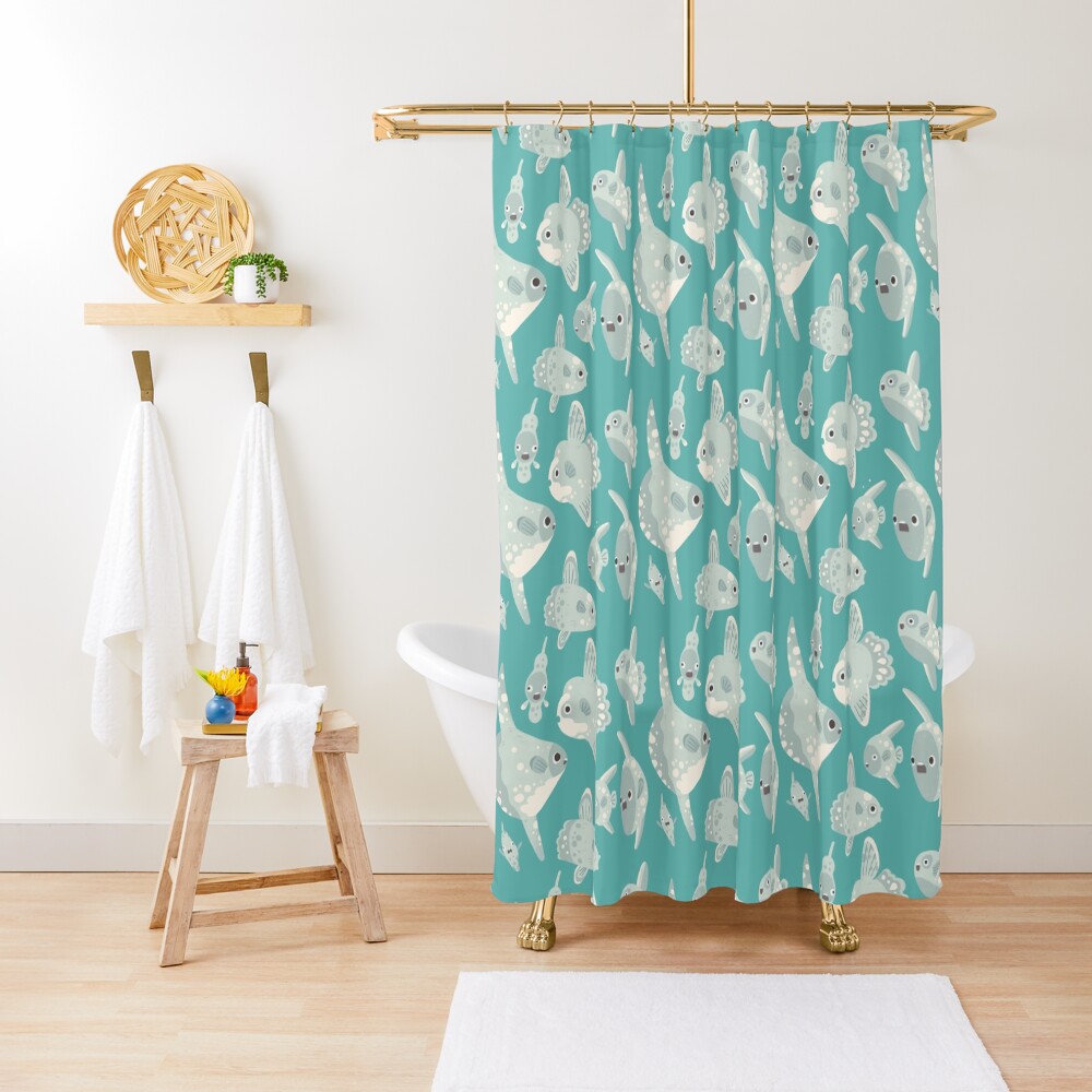 Mola Mola Shower Curtain