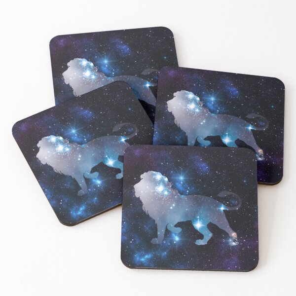 Item preview, Celestial Lion Walks Among The Stars  designed and sold by HanaiPrint.