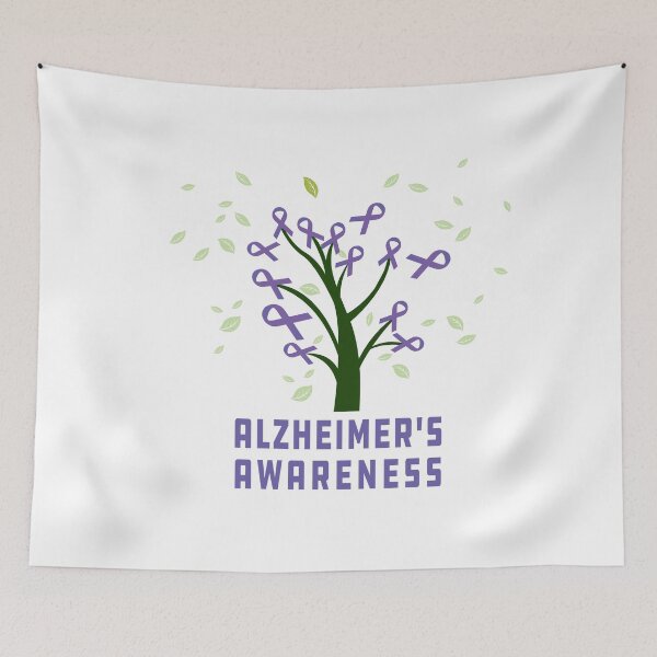 Item preview, Alzheimers Awareness designed and sold by TeaAndPrints.