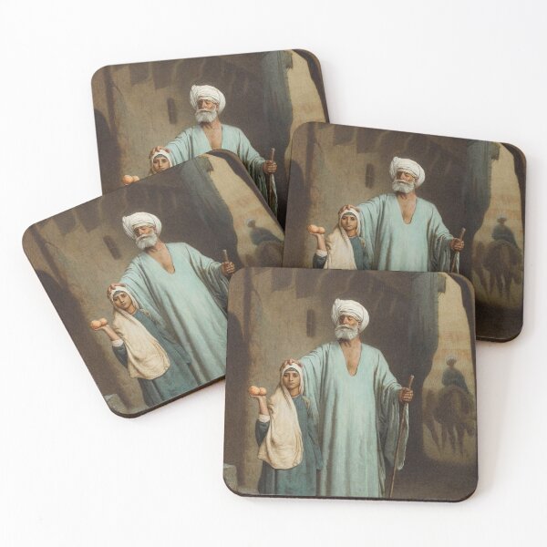 Item preview, The Blind Arabian Beggar - JEAN-LÉON GÉRÔME (1824-1904, French) designed and sold by Vintage Designs +.