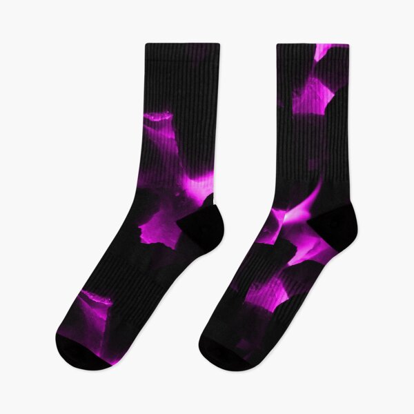 Item preview, Hot coals fire flame purple tint designed and sold by eddiebarronshop.