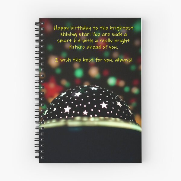 Item preview, Happy Birthday Shining Star Kid designed and sold by santoshputhran.