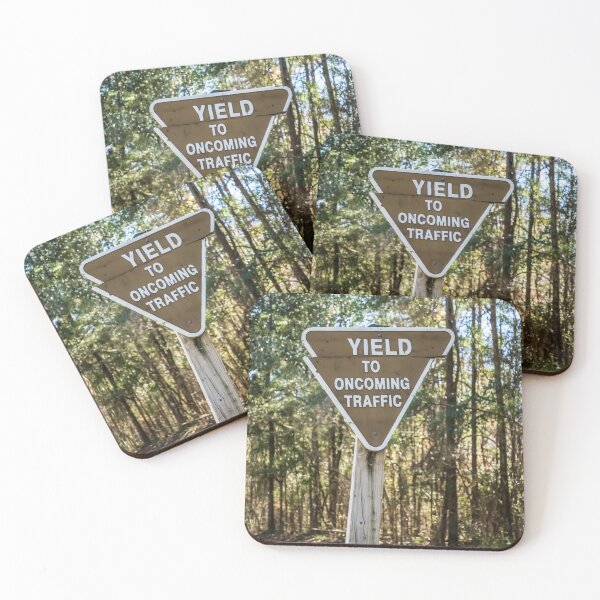 Item preview, Brown Yield Sign designed and sold by TinyDinoDesigns.