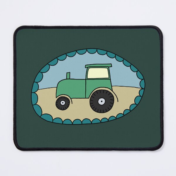 Item preview, tractor design designed and sold by SketchZeit.