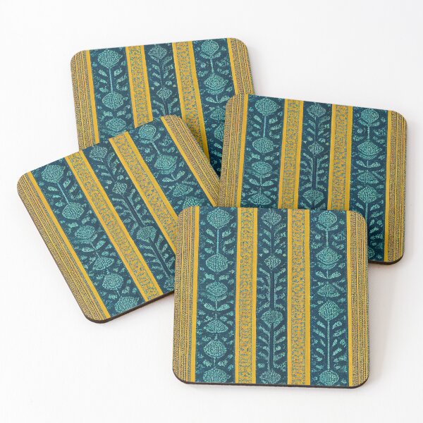 Item preview, Indian fabric sari pattern designed and sold by YeKnot.
