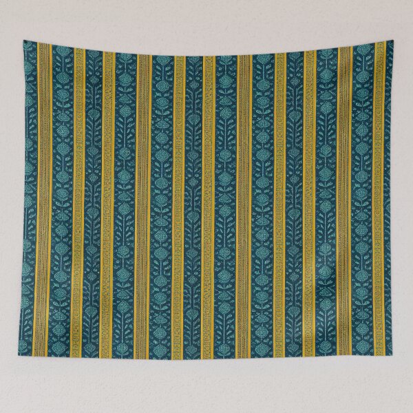 Item preview, Indian fabric sari pattern designed and sold by YeKnot.