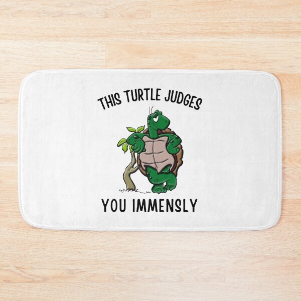 Item preview, Judgemental Turtle Design | Funny and Sarcastic designed and sold by SimpliText.