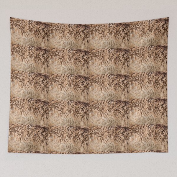 Item preview, Brown sheep wool texture designed and sold by kstanvir.