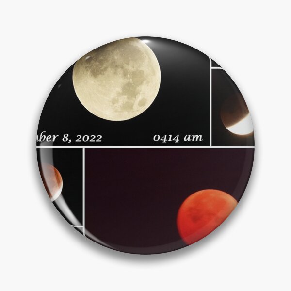 Item preview, Phases of the Total Lunar Eclipse designed and sold by PhotosBySusanne.