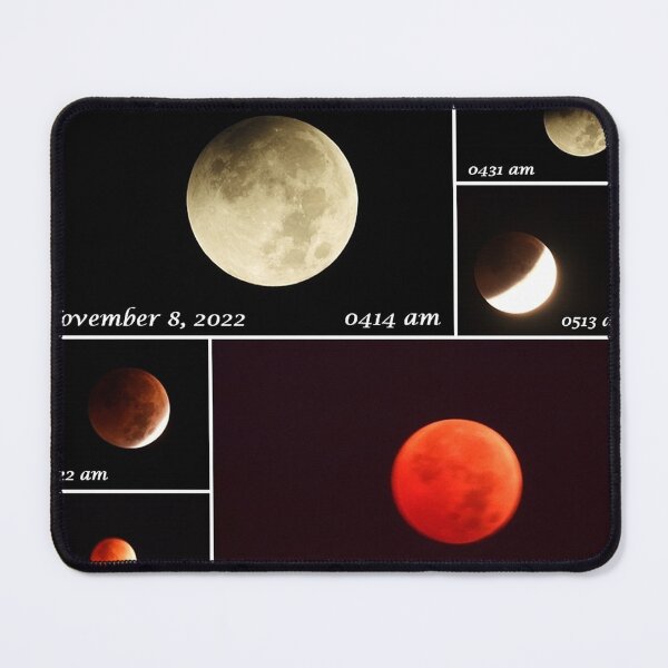 Item preview, Phases of the Total Lunar Eclipse designed and sold by PhotosBySusanne.