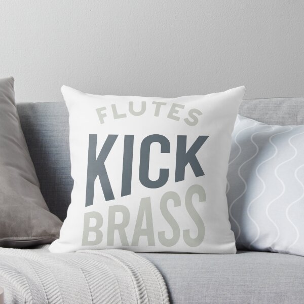Item preview, Flute Pun Flutes Kick Brass designed and sold by whyitsme.