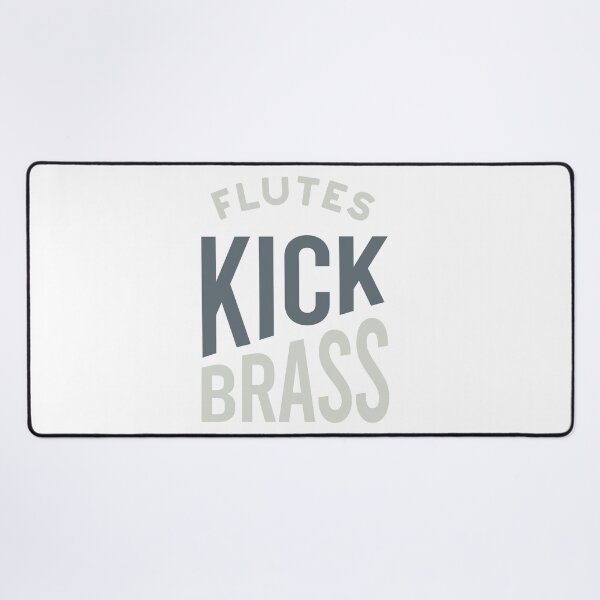 Item preview, Flute Pun Flutes Kick Brass designed and sold by whyitsme.