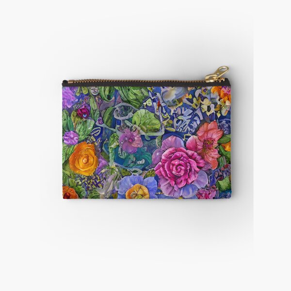 Item preview, Colorful Bed of Abstract Flowers Design designed and sold by Sweet  Zoe Shop.
