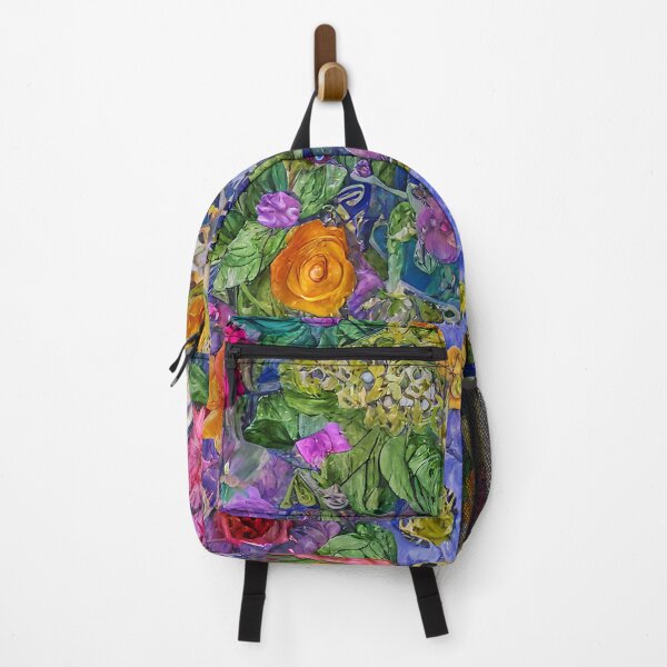 Item preview, Colorful Bed of Abstract Flowers Design designed and sold by Sweet  Zoe Shop.