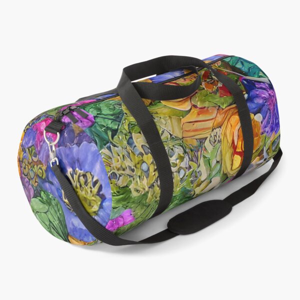 Item preview, Colorful Bed of Abstract Flowers Design designed and sold by Sweet Zoe Shop.