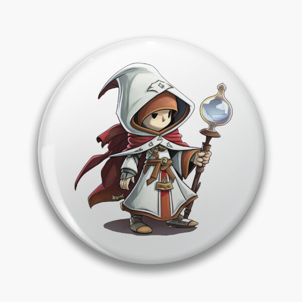 Item preview, White mage - Fantasy  designed and sold by amtstickers.
