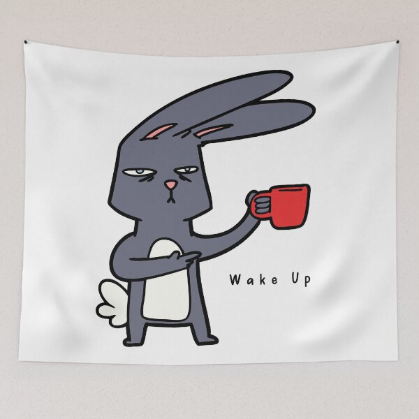 Item preview, worship coffee, wake up designed and sold by Dazli.