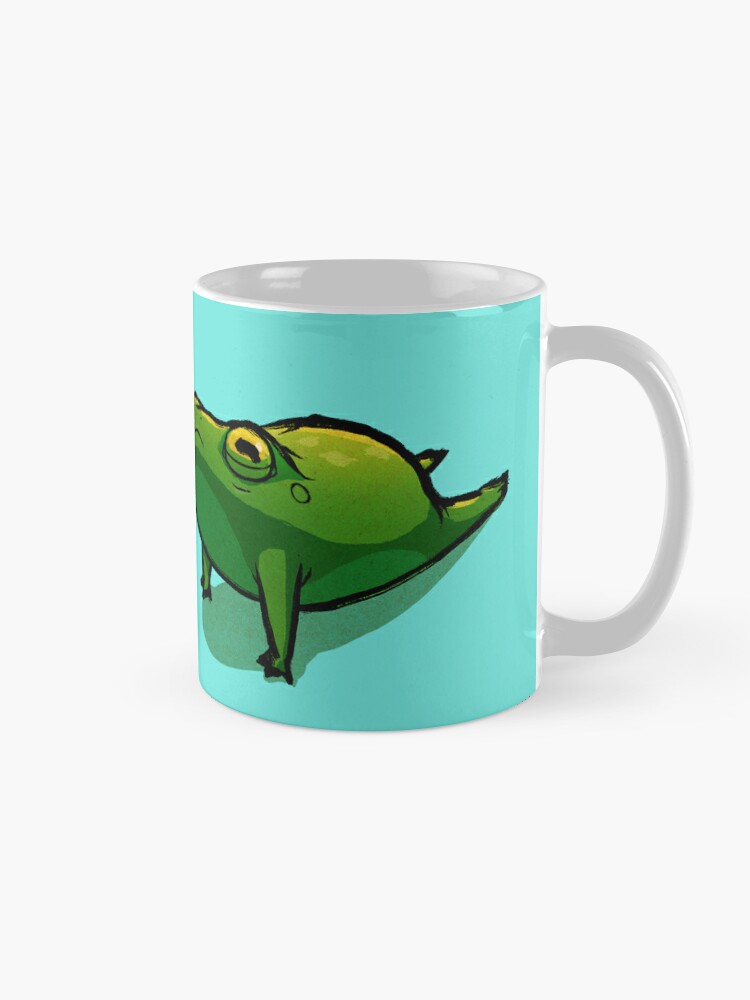 Yoga Frog Cross Legged Pose Coffee Mug for Sale by DingHuArt