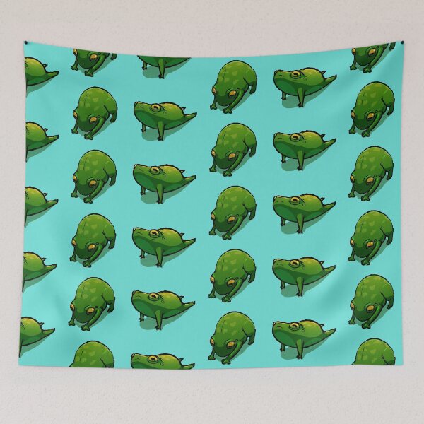 Item preview, yoga frog designed and sold by DingHuArt.