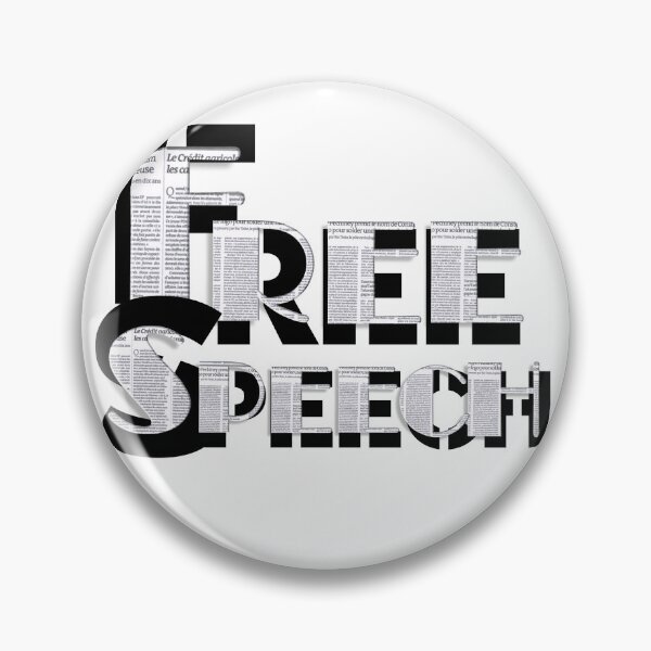 Item preview, Free Speech  designed and sold by Merch-and-Vibes.