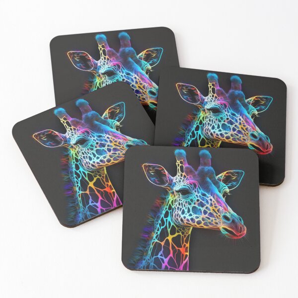 Artikelvorschau, Farbige Giraffe entworfen und verkauft von zozzykid.