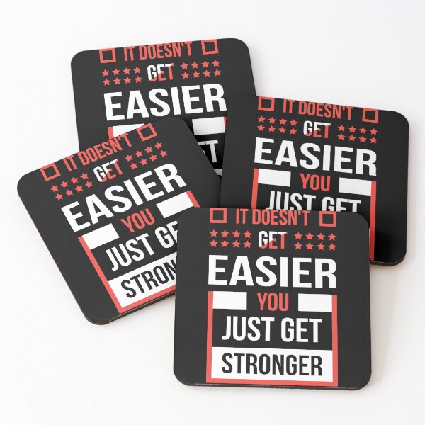 Item preview, It doesn't get easier you just get stronger designed and sold by Best-Designers.