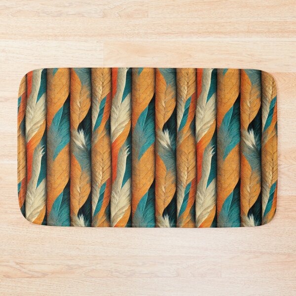 Item preview, Feather geometric pattern designed and sold by YeKnot.