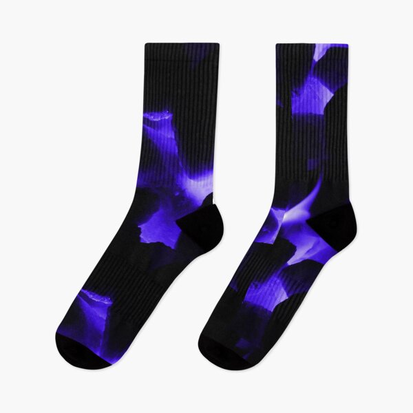 Item preview, Hot coals blue tint fire flame designed and sold by eddiebarronshop.