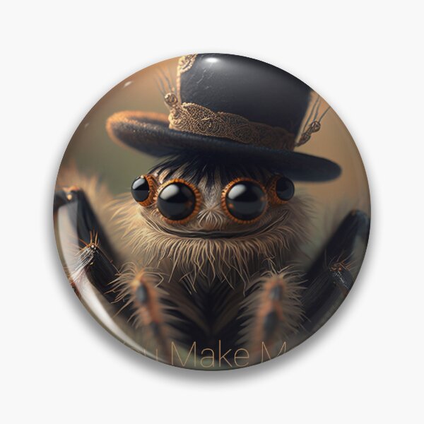 Item preview, Jumping Spider You Make Me Happy Sticker designed and sold by thewandswant.