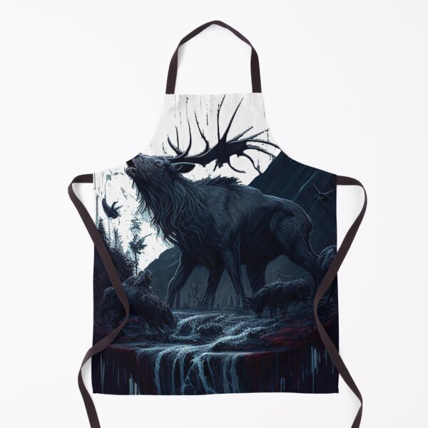 Item preview, Eldritch Elk designed and sold by AndSoWeWeep.