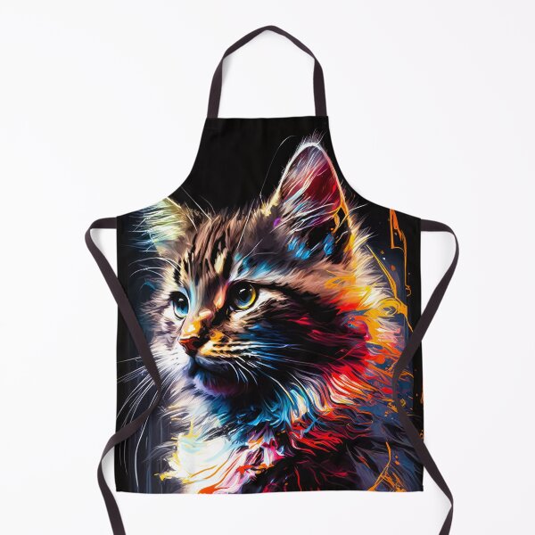 Item preview, Abstract Cat #1 designed and sold by CXDigitalArt.
