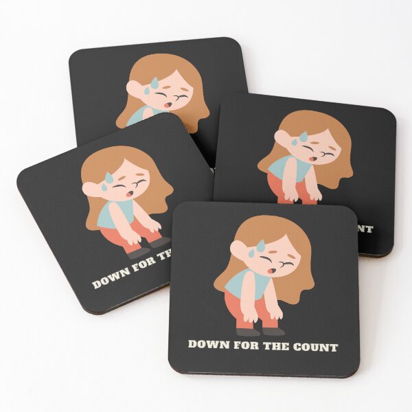 Item preview, Down for the count designed and sold by superbtshirts.
