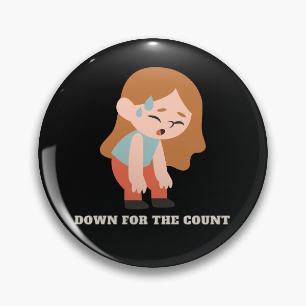 Item preview, Down for the count designed and sold by superbtshirts.