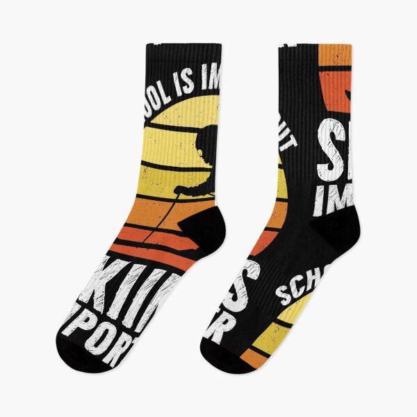 Item preview, School Is Important But Skiing Is Importanter vintage ski designed and sold by finchestee.