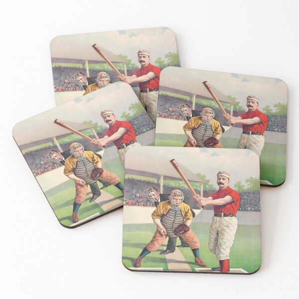 Item preview, Póster de béisbol antiguo, década de 1800 designed and sold by Vintage Wall Art.