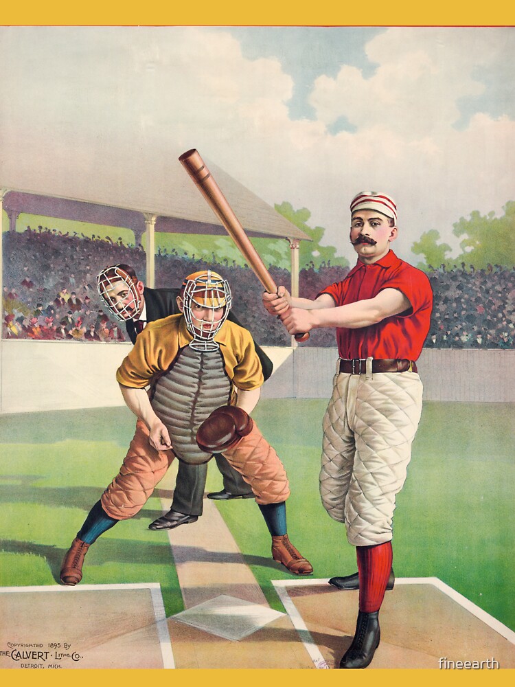 Vintage Baseball Poster, 1800s Essential T-Shirt for Sale by vintage wall  art