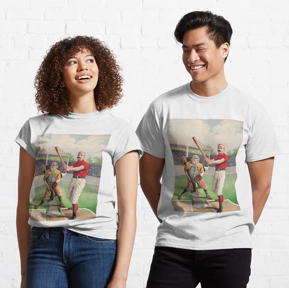 Vintage Baseball Poster, 1800s | Essential T-Shirt