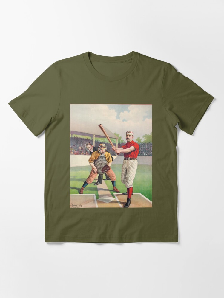 Vintage Baseball Poster, 1800s | Essential T-Shirt