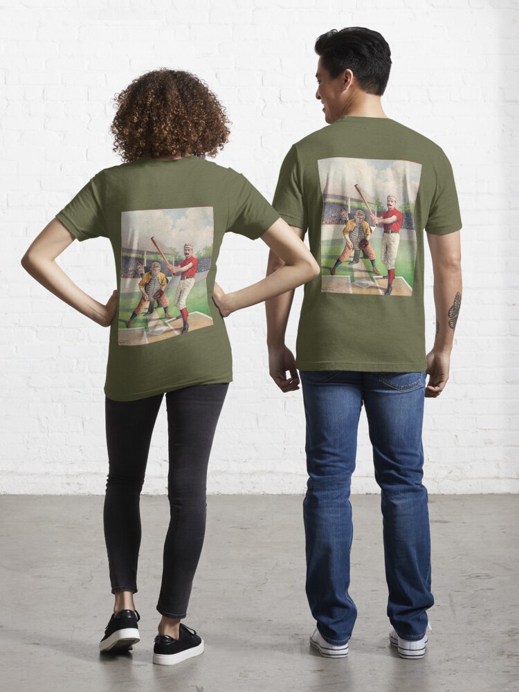 Vintage Baseball Poster, 1800s | Essential T-Shirt