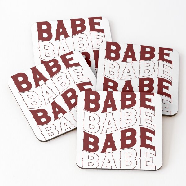 Item preview, Nashville Bachelorette Party Babe Dark Red Gift for Bridesmaid designed and sold by mysticblvd.