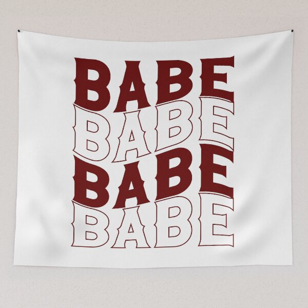 Item preview, Nashville Bachelorette Party Babe Dark Red Gift for Bridesmaid designed and sold by mysticblvd.
