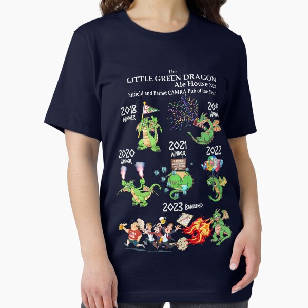 Item preview, Little Green Dragon Pub (White Text) designed and sold by Spyinthesky.