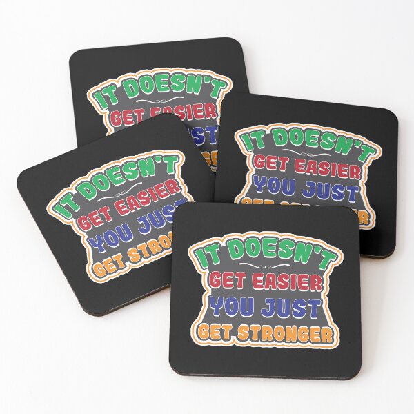 Item preview, It doesn't get easier you just get stronger designed and sold by Best-Designers.