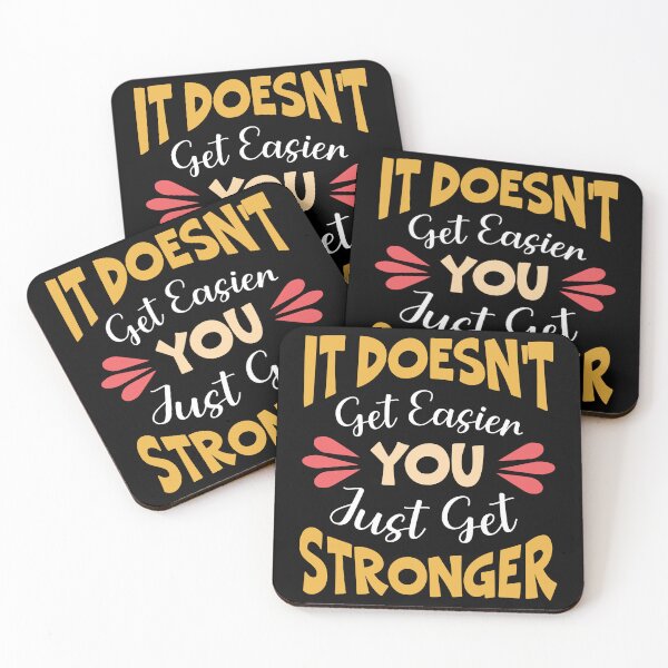 Item preview, It doesn't get easier you just get stronger designed and sold by Best-Designers.