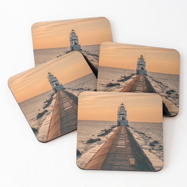 Item preview, The Dream Lighthouse: A Surreal Ocean Waves Art Print designed and sold by trendarmy.