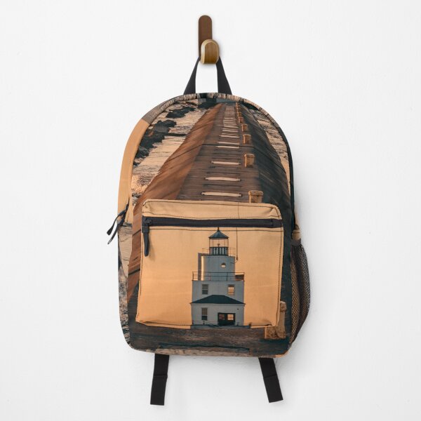 Item preview, The Dream Lighthouse: A Surreal Ocean Waves Art Print designed and sold by trendarmy.