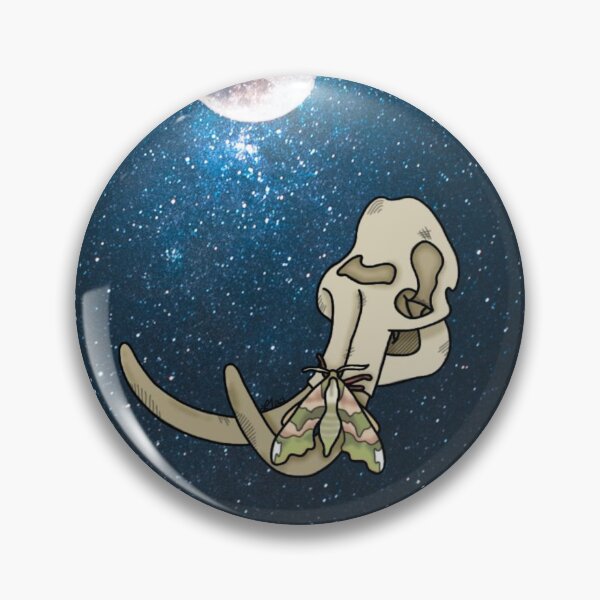 Item preview, Elephant Skull with Lime Hawk-Moth designed and sold by LinkinLogDesign.