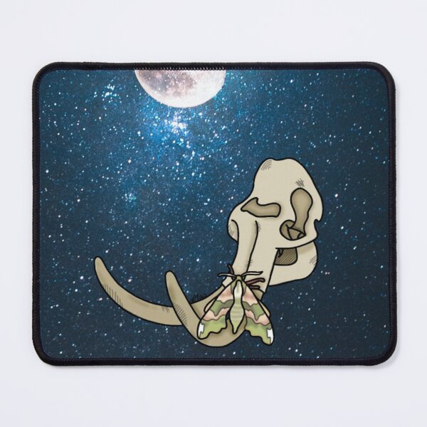 Item preview, Elephant Skull with Lime Hawk-Moth designed and sold by LinkinLogDesign.