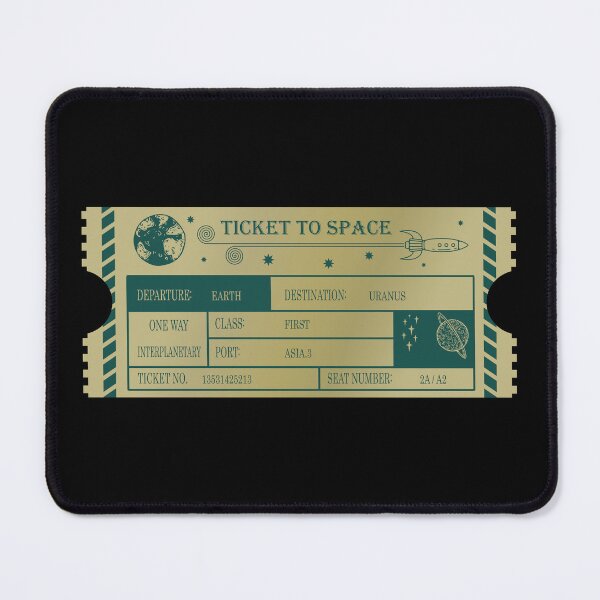 Item preview, Vintage Ticket to Space _ Uranus designed and sold by jc007.